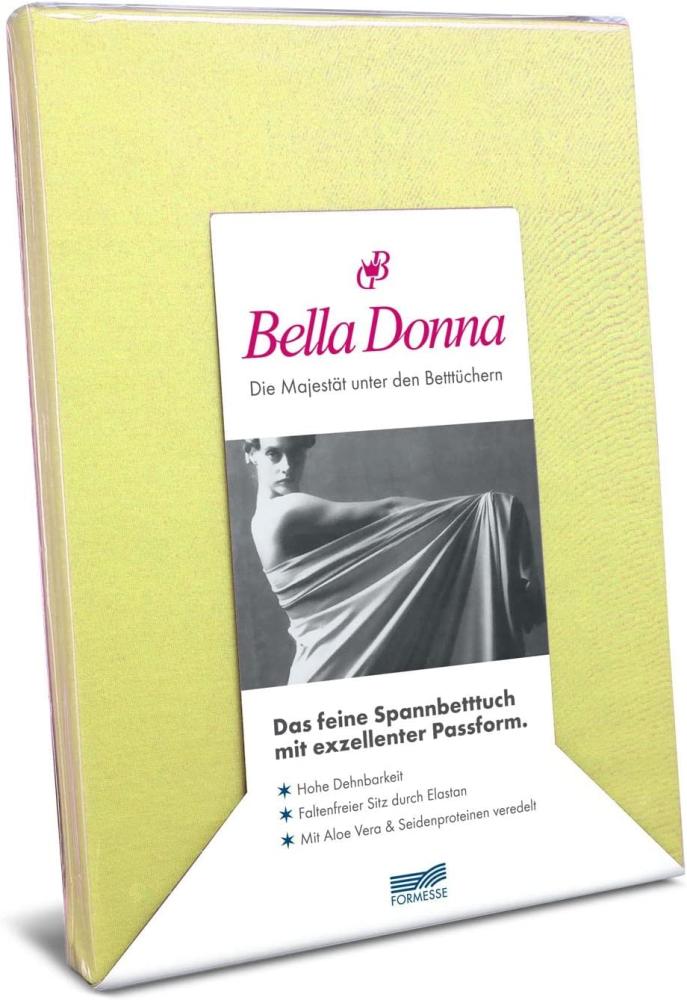 Formesse Bella-Donna Jersey Spannbettlaken|180x200 - 200x220 cm| limette Bild 1