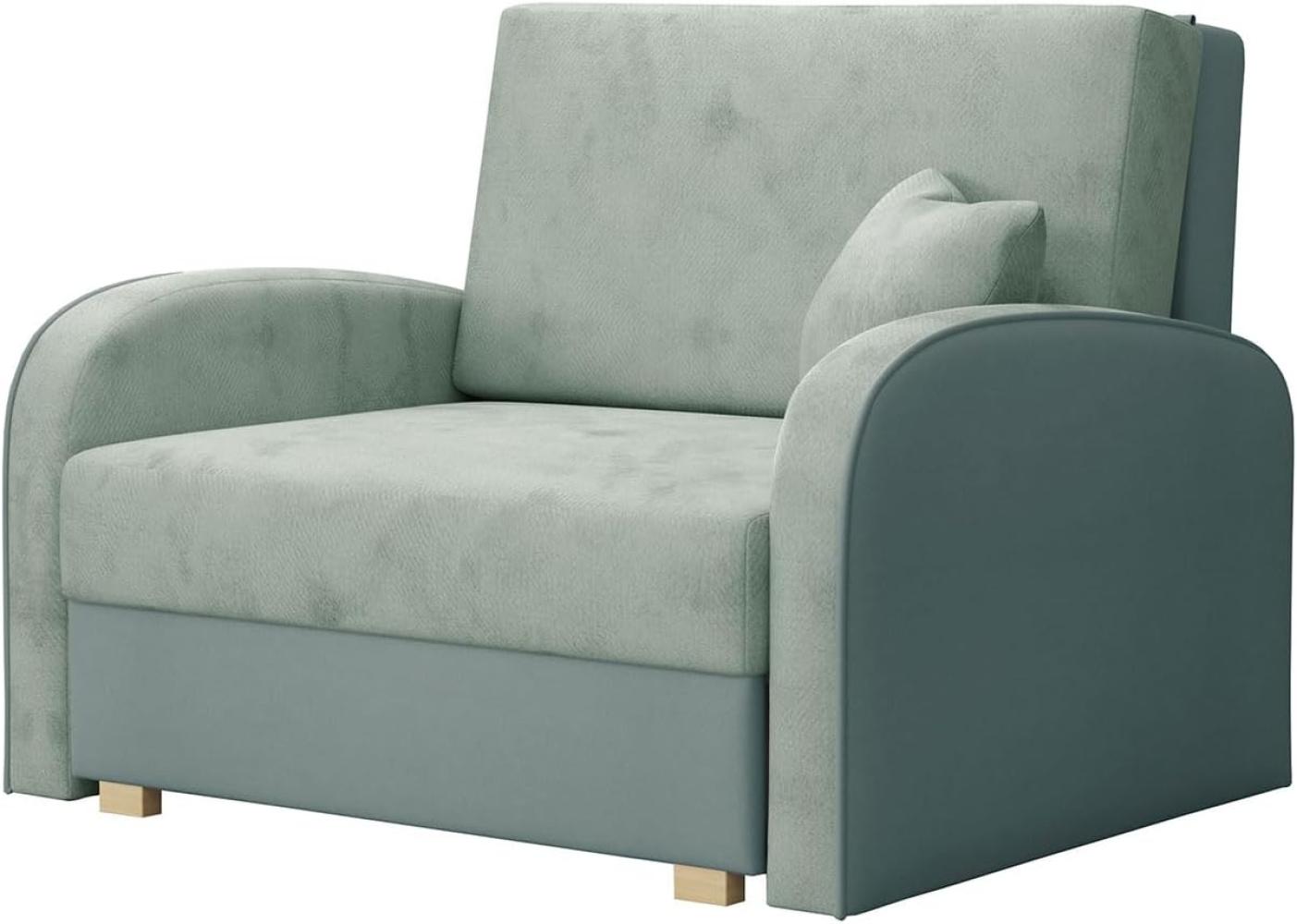 Schlafsofa Victor Soft I (Farbe: Mono 237 + Sorriso 8) Bild 1