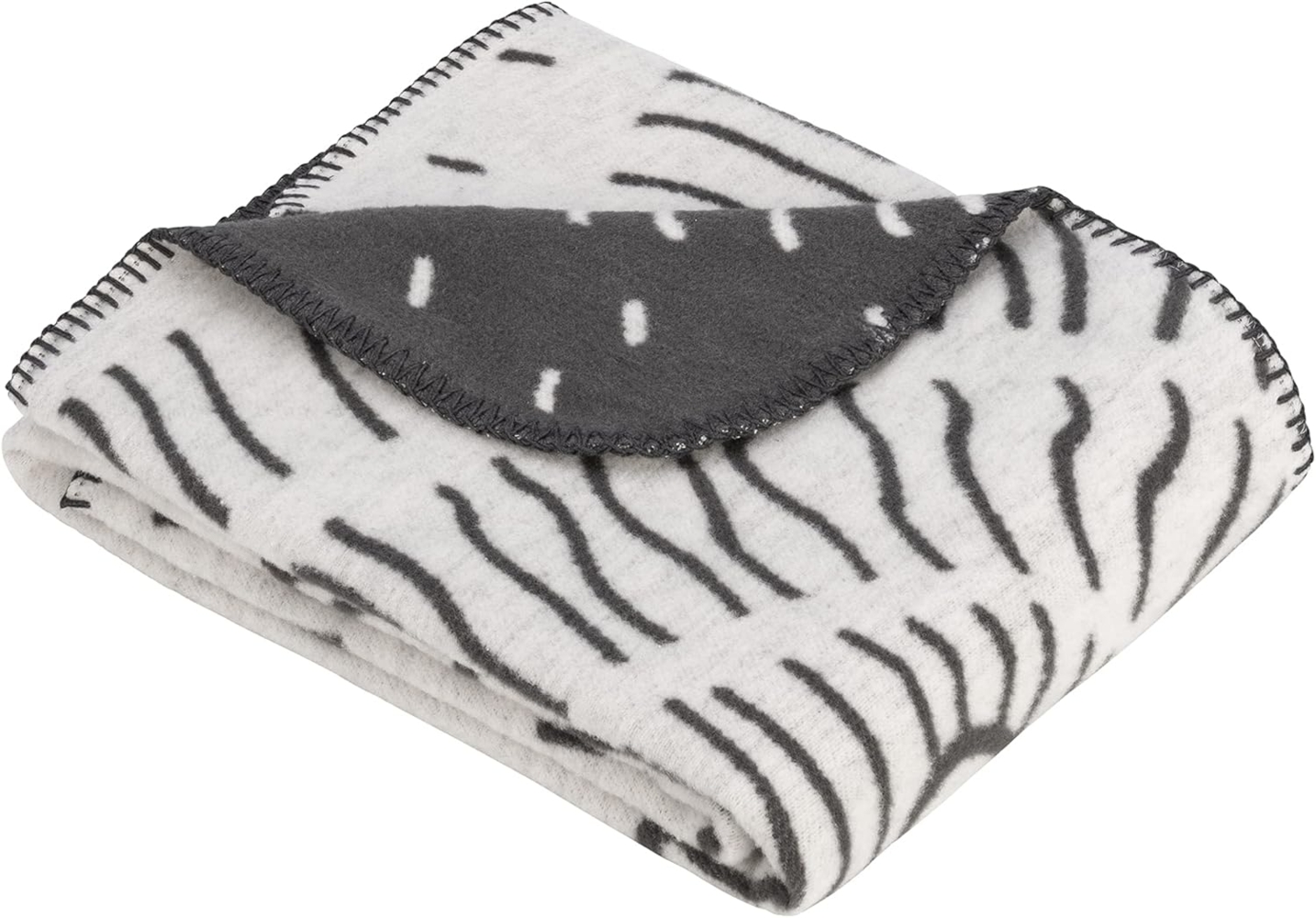 Wohndecke Jacquard Decke s.Oliver Junior, s.Oliver, Löwenmotiv, Kuscheldecke Bild 1