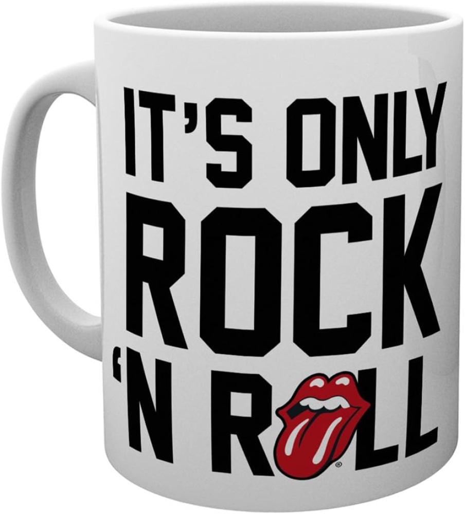 GB Eye Ltd Stones Its Only Rock and Roll Tasse, Keramik, 15 x 10 x 9 cm Bild 1