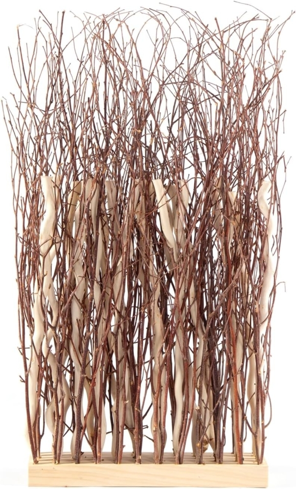 DESIGN DELIGHTS Paravent WEIDENBÜNDEL "TWIGS", 78x40 cm, Weidenholz, Zweige Sichtschutz Bild 1