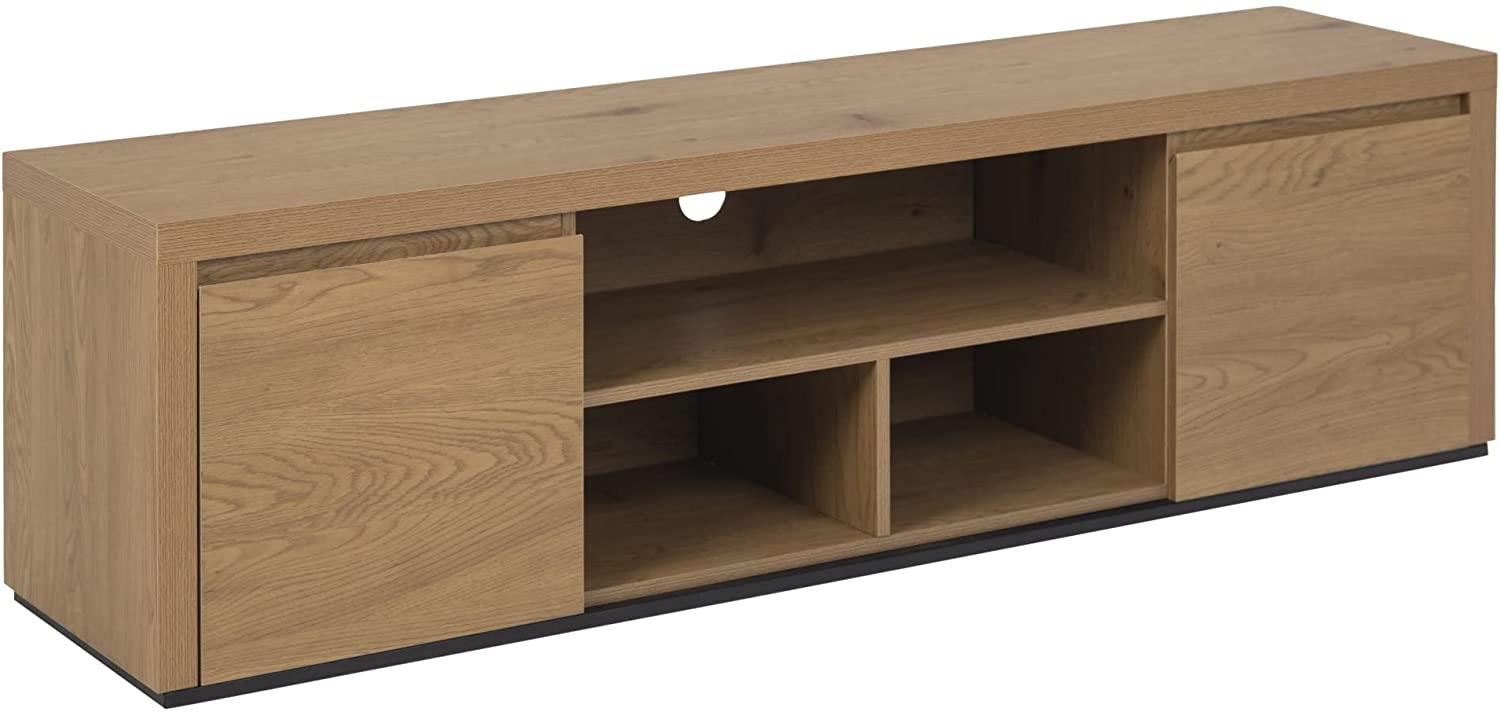Tottenham TV Tisch Wohnzimmer TV-Schrank Kommode Fernsehtisch eichendekor Bild 1
