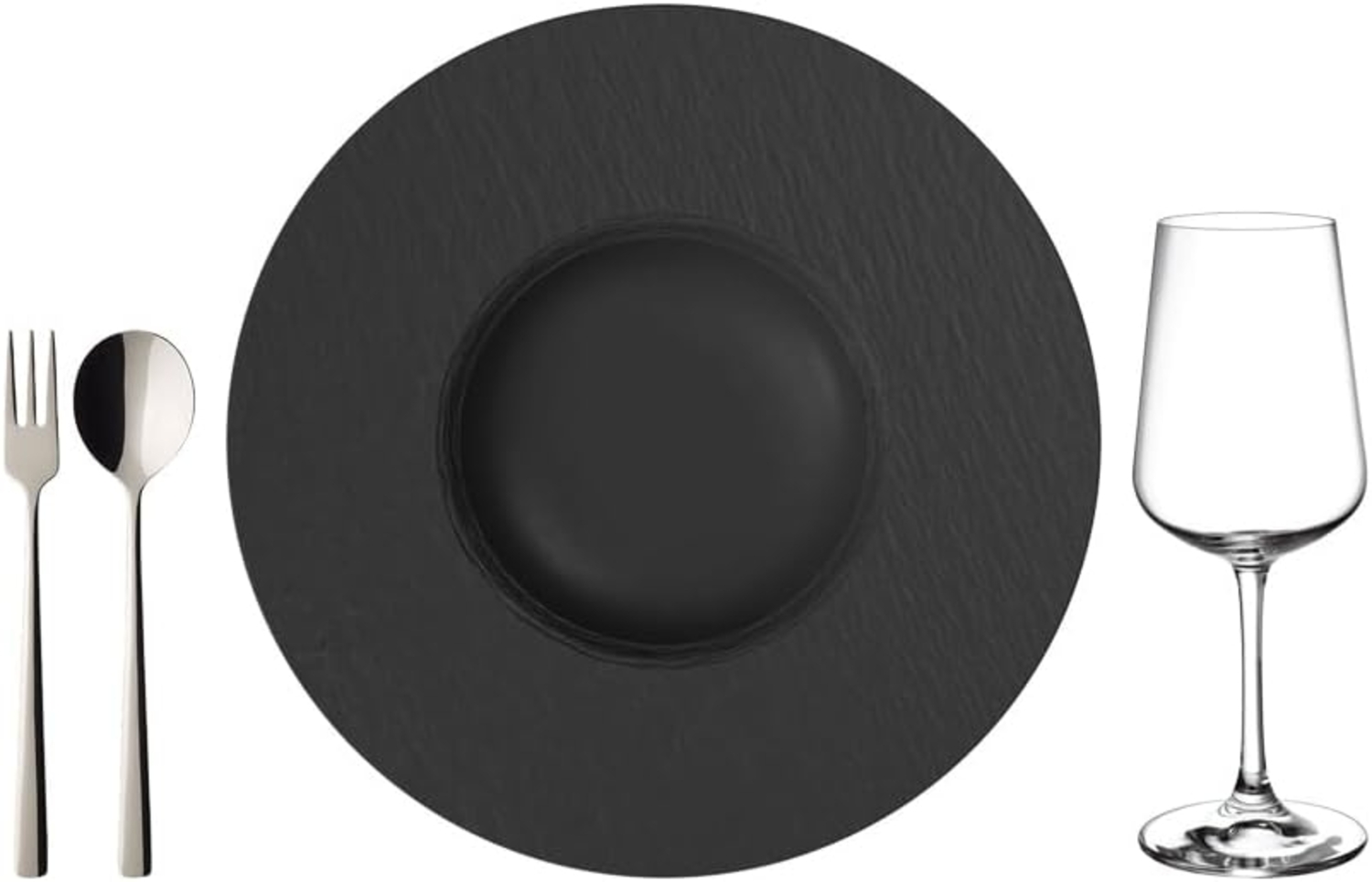 Villeroy & Boch Manufacture Rock Pasta-Set 12-teilig Bild 1