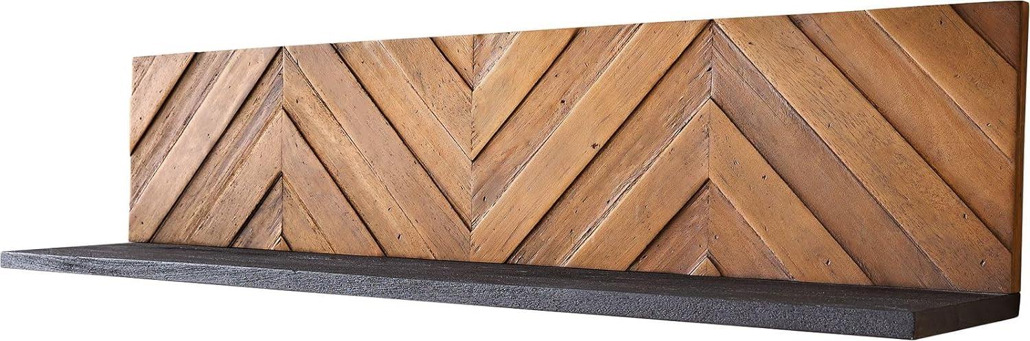 Wandregal Famke 130x25 cm Mango Teak Bild 1