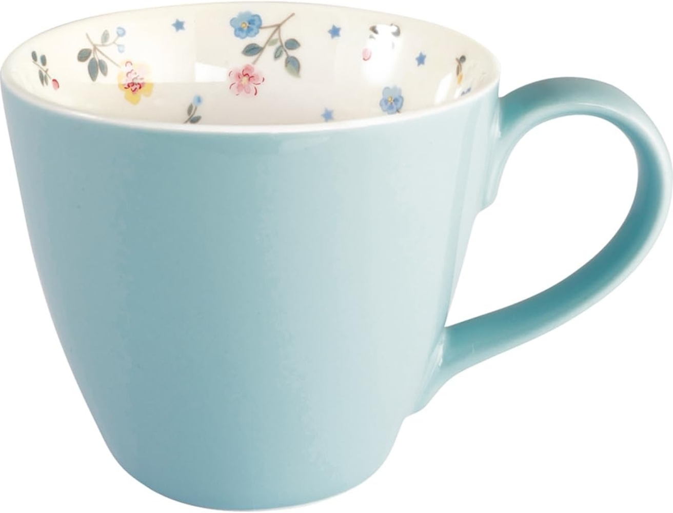 Greengate pale blue Adelena inside Becher 0,35l Bild 1