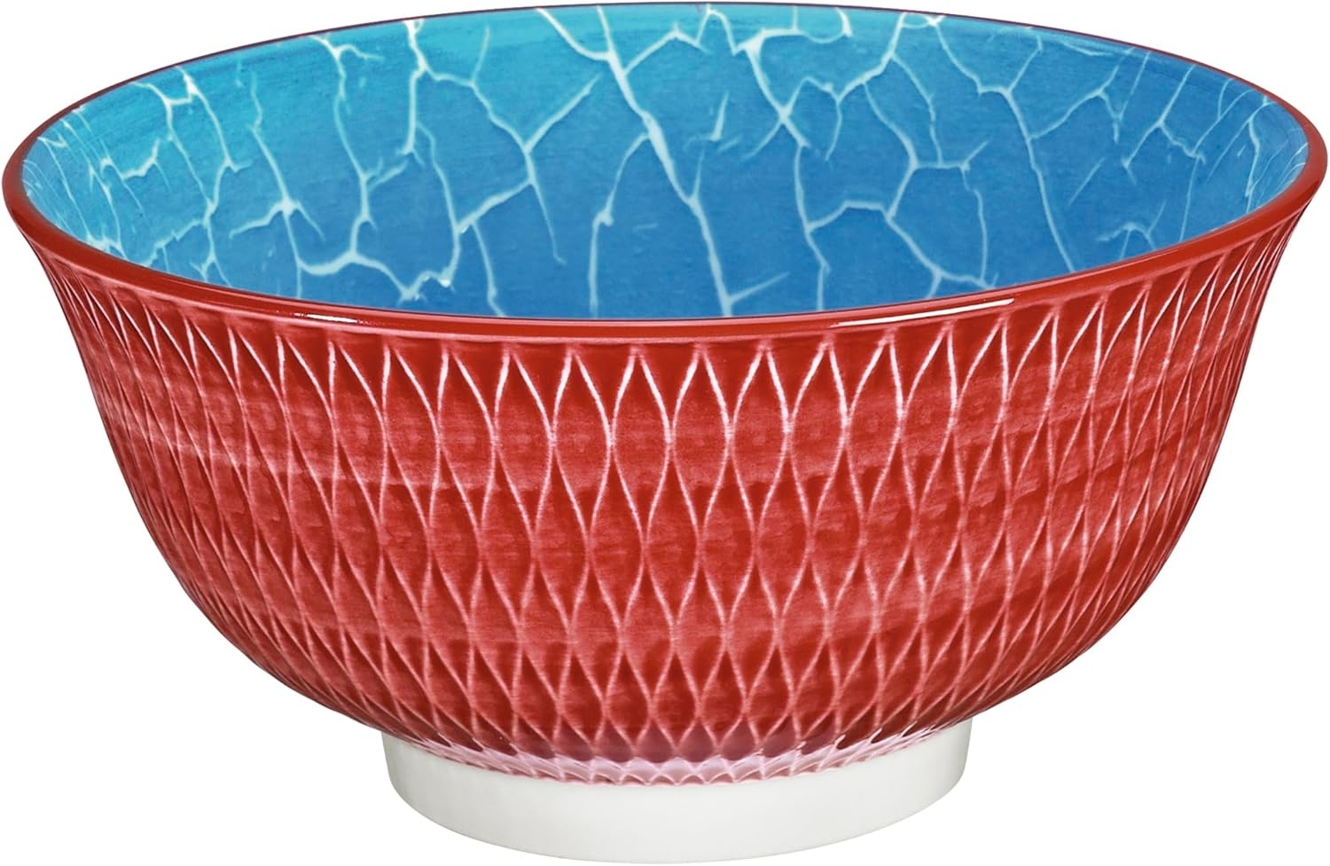 Cilio Bowl AMICI Rauten Rot 15,5 Cm Bild 1