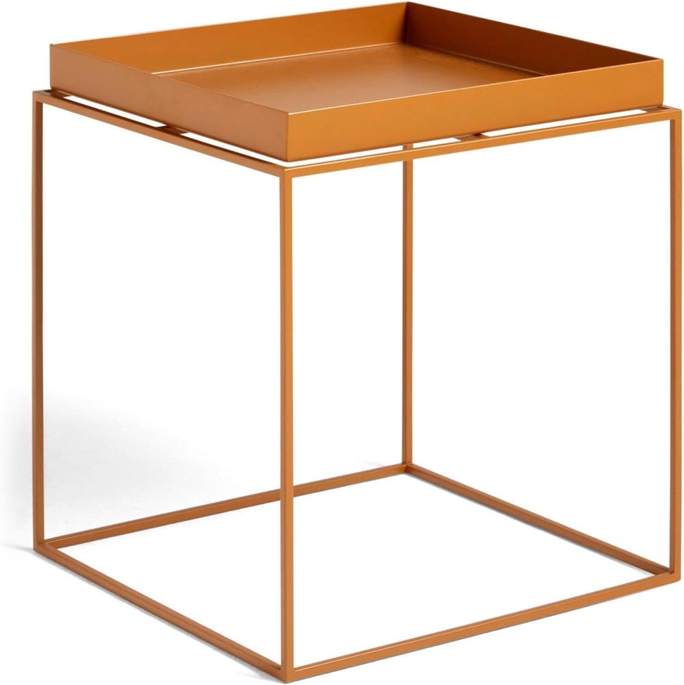 Hay Tray Table Medium Beistelltisch, Stahl, Toffee, 44cm Bild 1