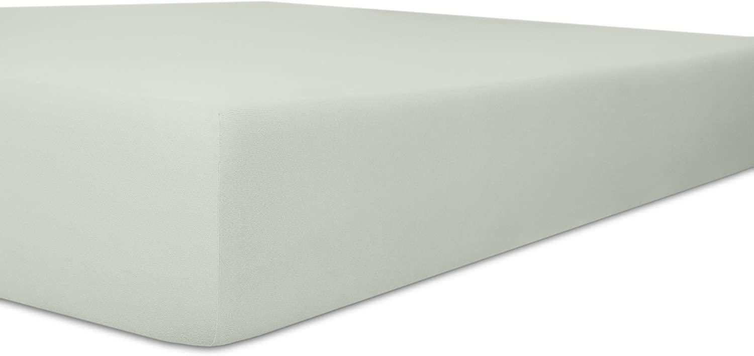 Kneer Qualität 22 Vario-Stretch Topper-Spannbetttuch 160x200x4-12cm 09 Platin Bild 1