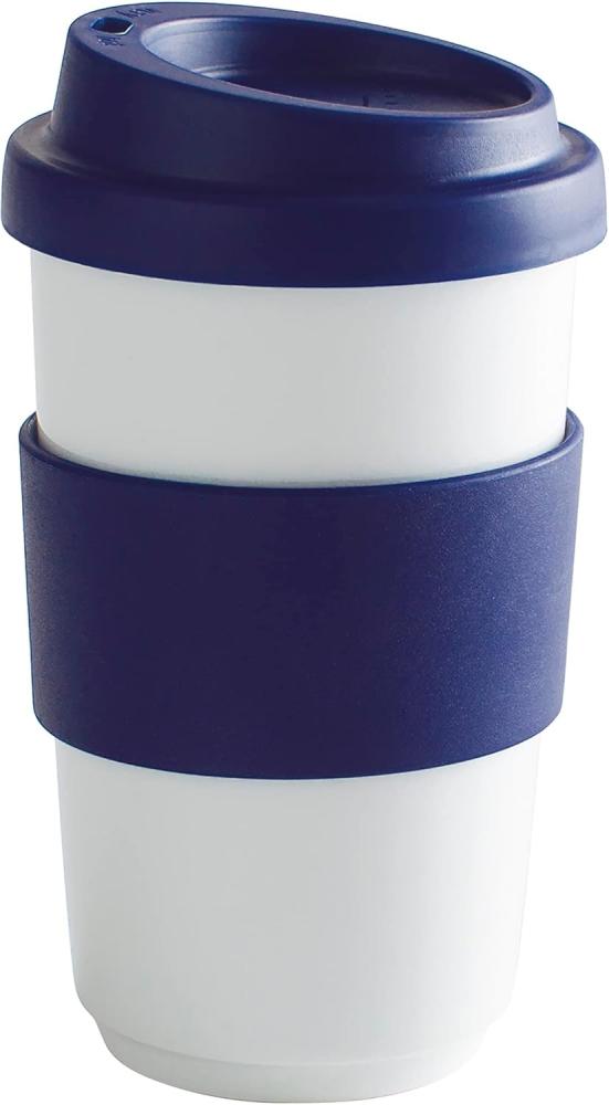 KAHLA fillit To Go Becher 0,40 l Banderole royal blue Bild 1