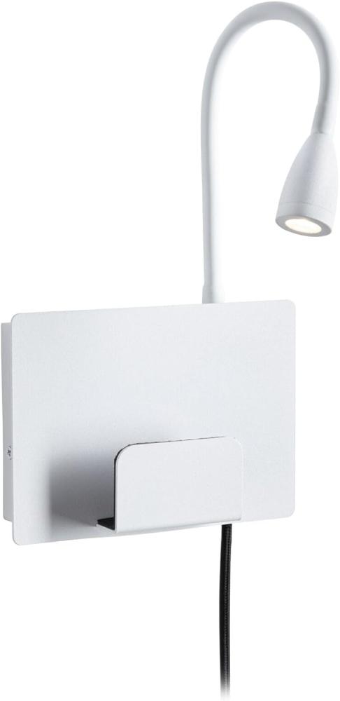 Paulmann 71100 LED Wandleuchte Halina USB C Weiss matt 2700K Bild 1