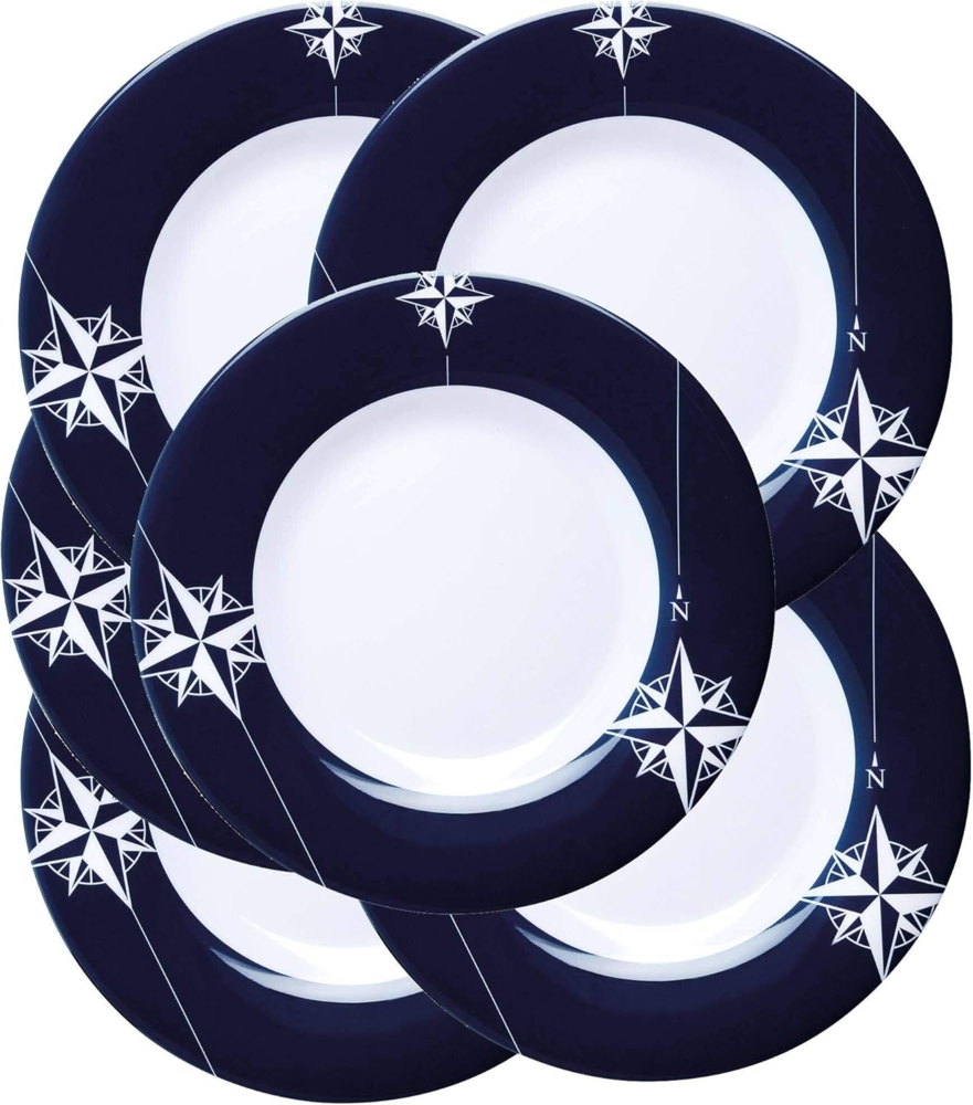 Dessertteller, 20cm, rund - Northwind - 6er Set Bild 1