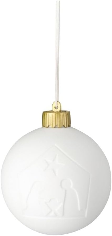 Räder LED Weihnachtslampe Krippe Kugel D. 9cm Bild 1