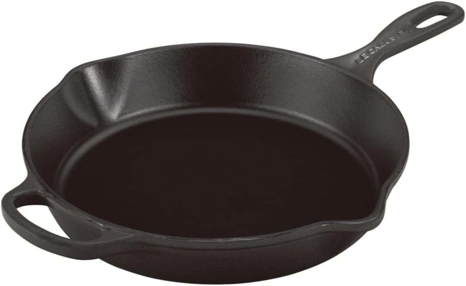 Le Creuset Signature Brat- u. Servierpfanne hoch 26 cm Schwarz - 25 bis 28 cm - Schwarz Bild 1