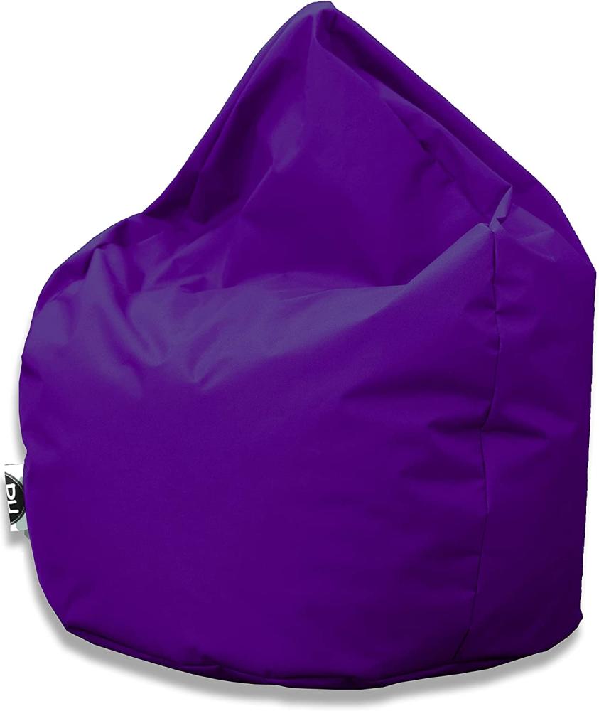 PATCH HOME Patchhome Sitzsack Tropfenform - Lila für In & Outdoor XXL 420 Liter - mit Styropor Füllung in 25 versch. Farben und 3 Größen Bild 1