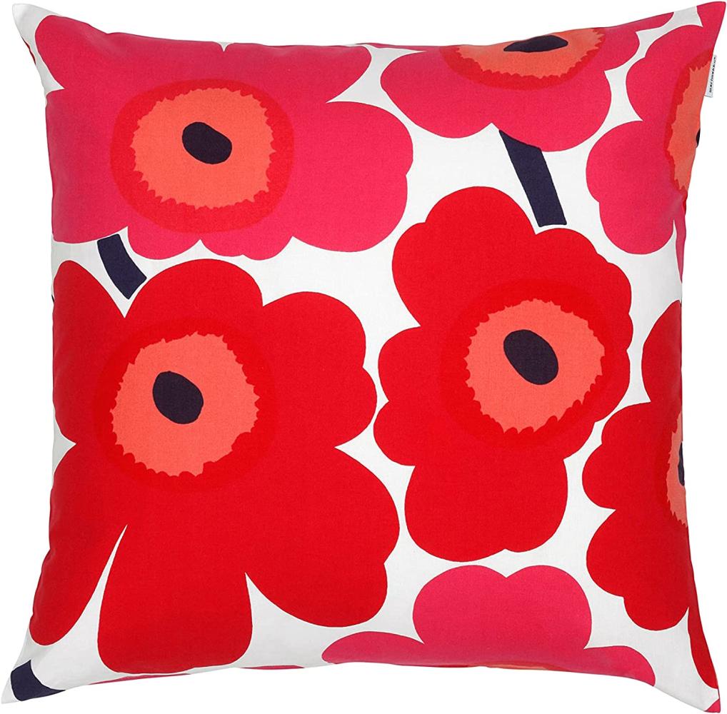 Kissenhülle Pieni Unikko - rot, 50 x 50cm by marimekko Bild 1