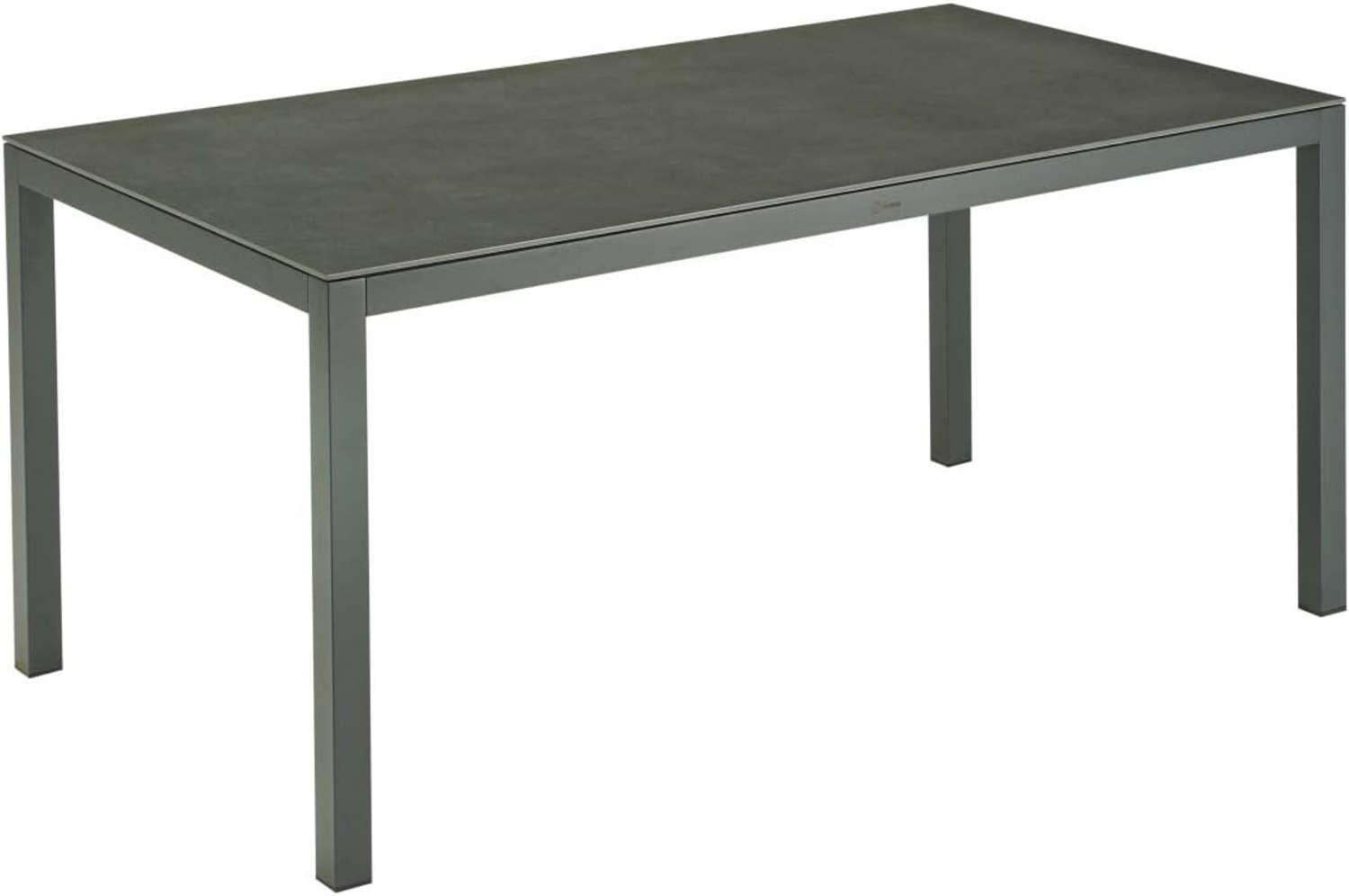 Liadomo Gartentisch Scalea (160 x 90 cm, wetterfeste Keramik-Tischplatte, kratzfest), Gestell Aluminium anthrazit Bild 1