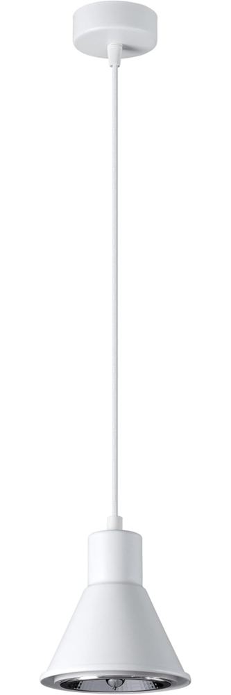 SOLLUX SL. 0987 Pendelleuchte TALEJA 1 weiß ES111 L: 140, B: 140, H: 1200, dimmbar Bild 1