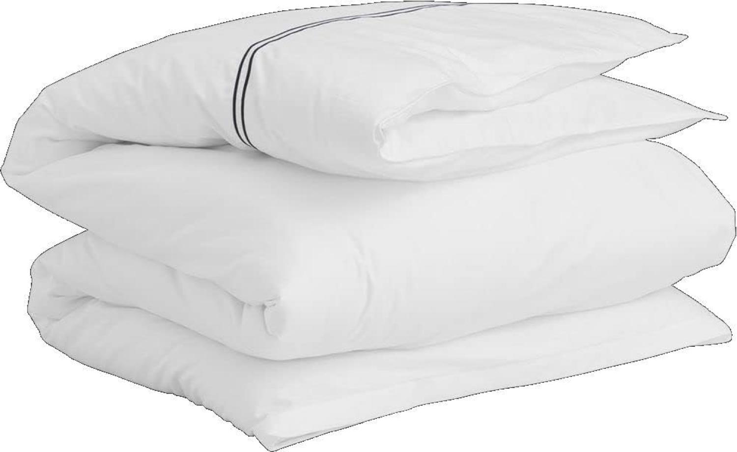 GANT Bettdeckenbezug Bettwäsche Sateen Stitch White 135x200 cm Bild 1