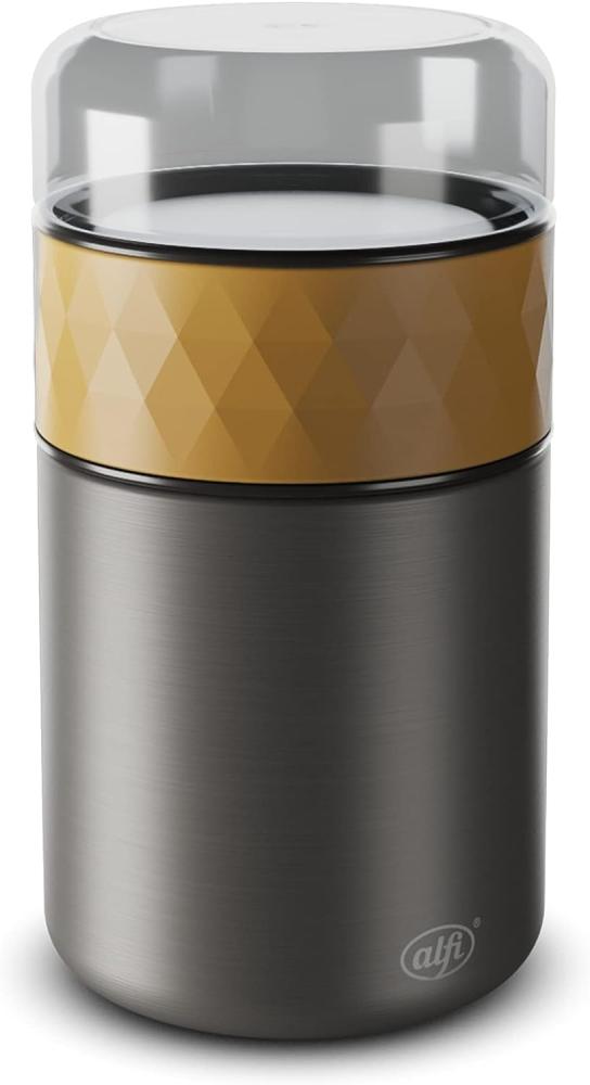 Alfi 'Endless Food Mug' Isolierspeisegefäß, Edelstahl, spicy mustard matt, 500 ml Bild 1