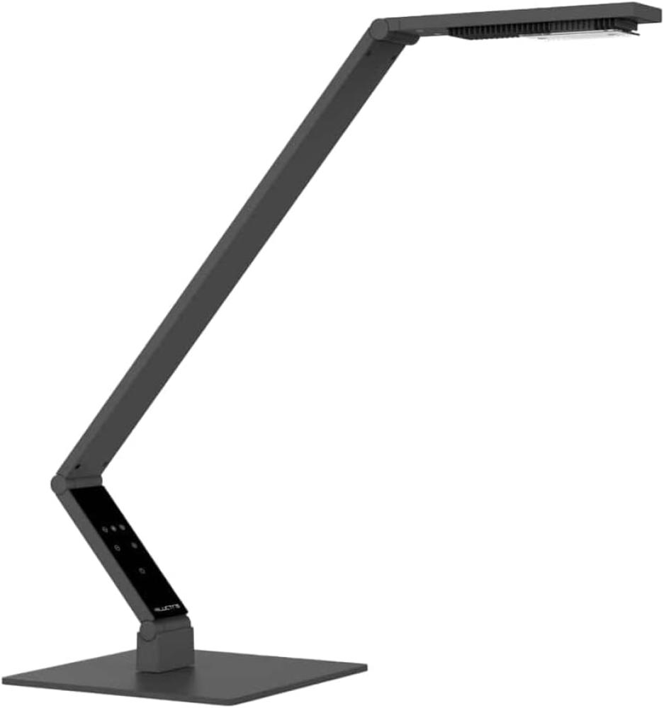 Luctra Tischleuchte Table Linear Base eckig mit Fuß Aluminium schwarz Bild 1