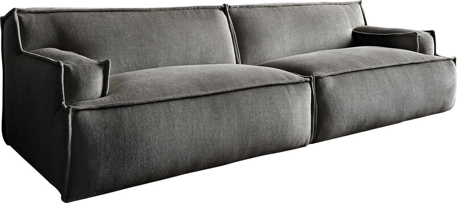 3-Sitzer Basit 285x110 cm Chenille Anthrazit Bild 1