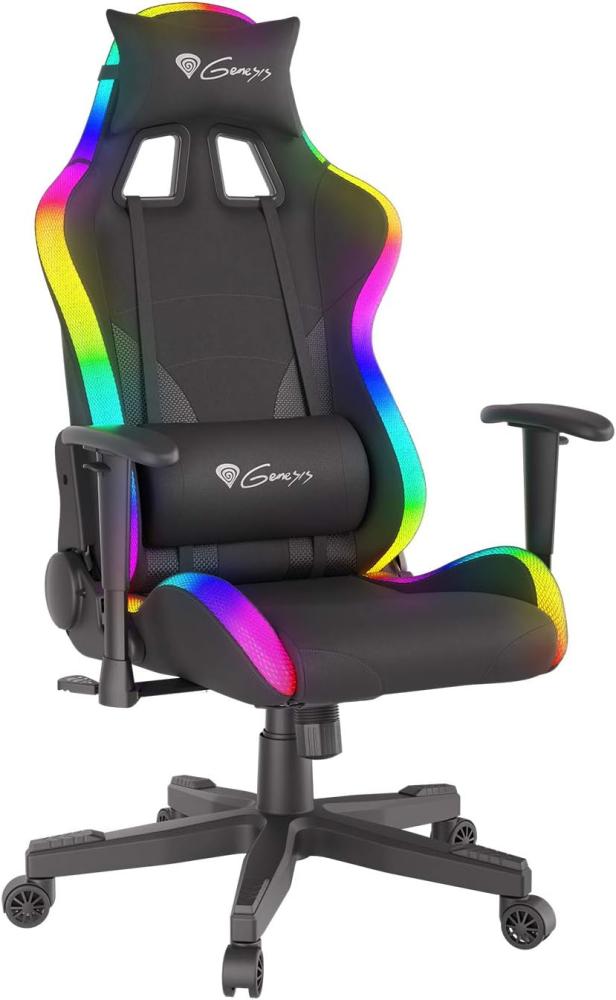 Genesis Trit 600 RGB Büro Stuhl - PU-Leder - Bis zu 150 kg Bild 1