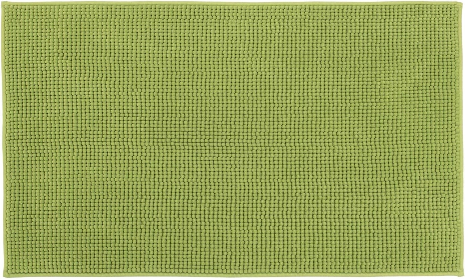 Gözze Badematte Chenille, Höhe 15 mm, rutschhemmend beschichtet, fußbodenheizungsgeeignet, Polyester, rechteckig, Badteppich, Uni Farben, besonders weich durch Microfaser, waschbar Bild 1