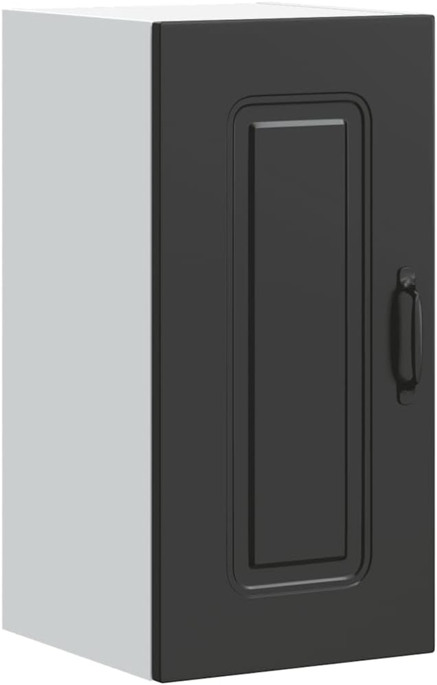 Küchen-Hängeschrank Kalmar Schwarz Holzwerkstoff 853538 Bild 1