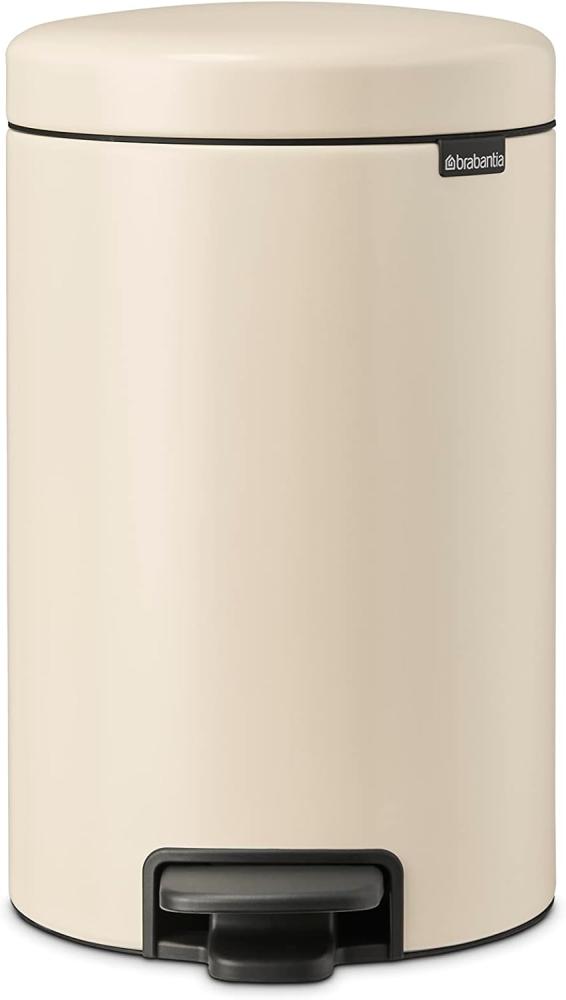 Brabantia 'NewIcon' Treteimer, Soft Beige, 12 Liter Bild 1