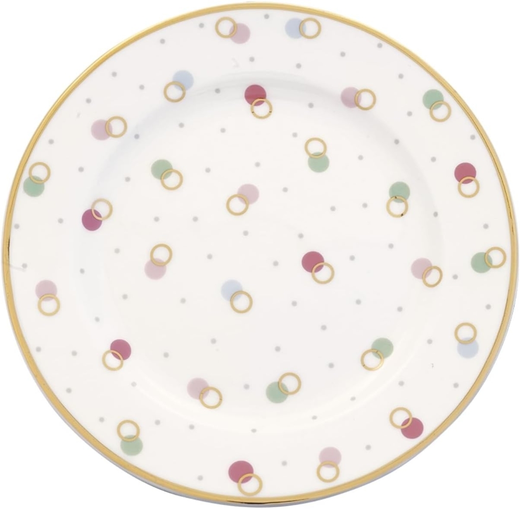 Greengate Kleiner Teller Kyllie White (15 cm) STWSMAPKYL0106 Bild 1