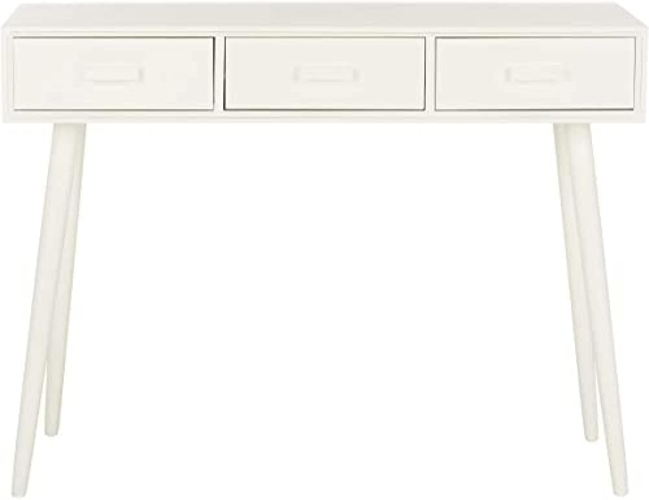 SAFAVIEH Modern Wooden Accent Table, in Antique and White, 35 X 105 X 80 Bild 1
