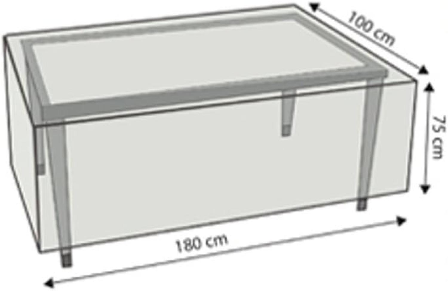 Boni-shop - Schutzhülle transparent rechteckiger Tisch,ca. 180 x 100 x 75 Bild 1