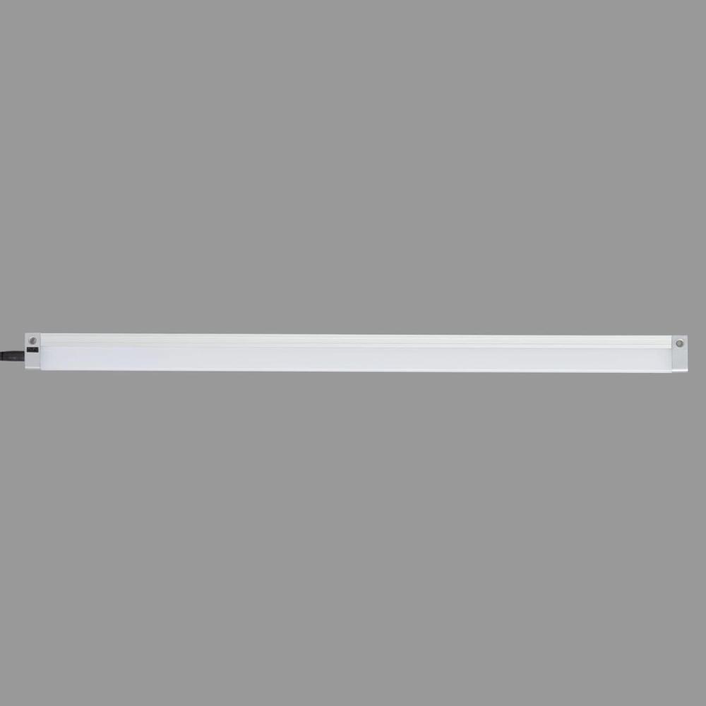 TELEFUNKEN - Led Unterbauleuchte Dimmbar, 50 Cm, Küche, Led Leiste Küchenschrank, Werkstattlampe, Infrarotschalter, Neutralweißes Licht, 7 W, 720 Lm, Silberfarbig Bild 1