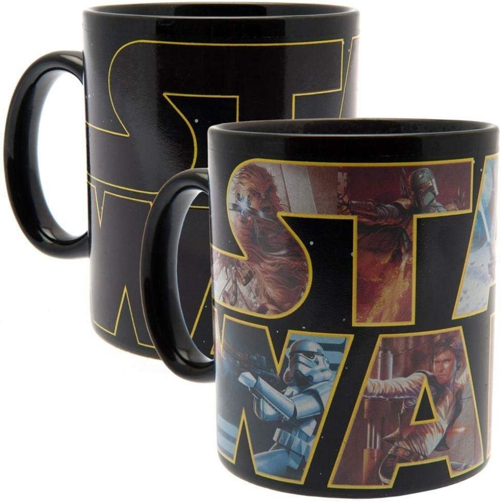 Star Wars Thermoeffekt Tasse Logo Characters Bild 1