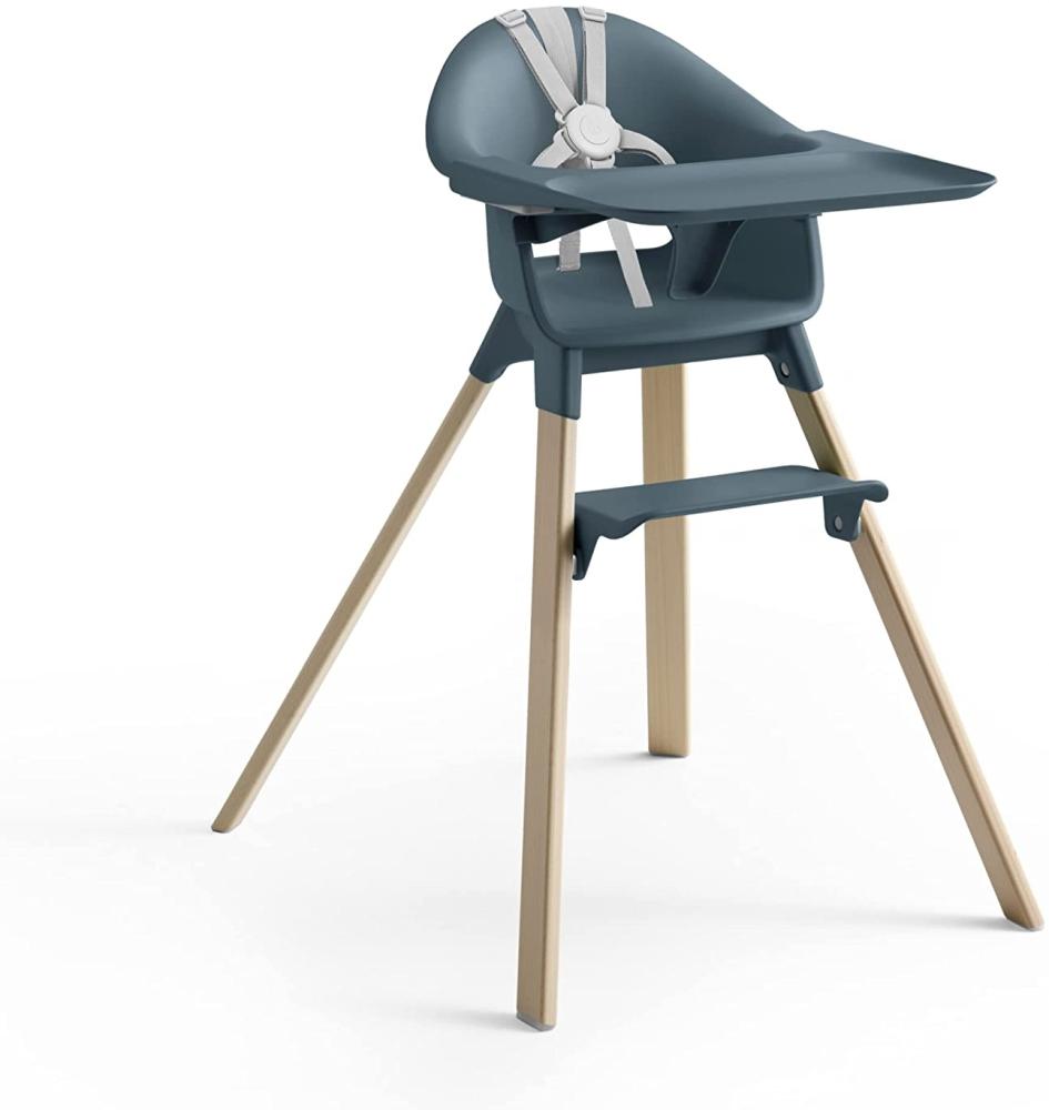 Stokke® Clikk™ Kinderstuhl Fjord Blue Blau dunkel Bild 1