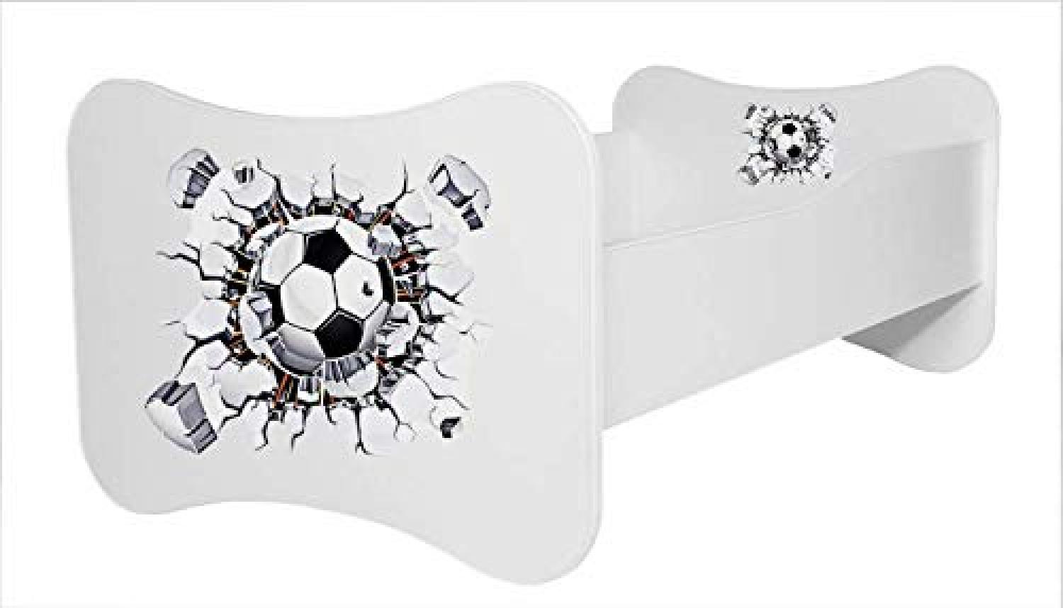 Angelbeds 'Mati Mati' Kinderbett 80x160 cm, Motiv Ball, mit Lattenrost und Matratze Bild 1