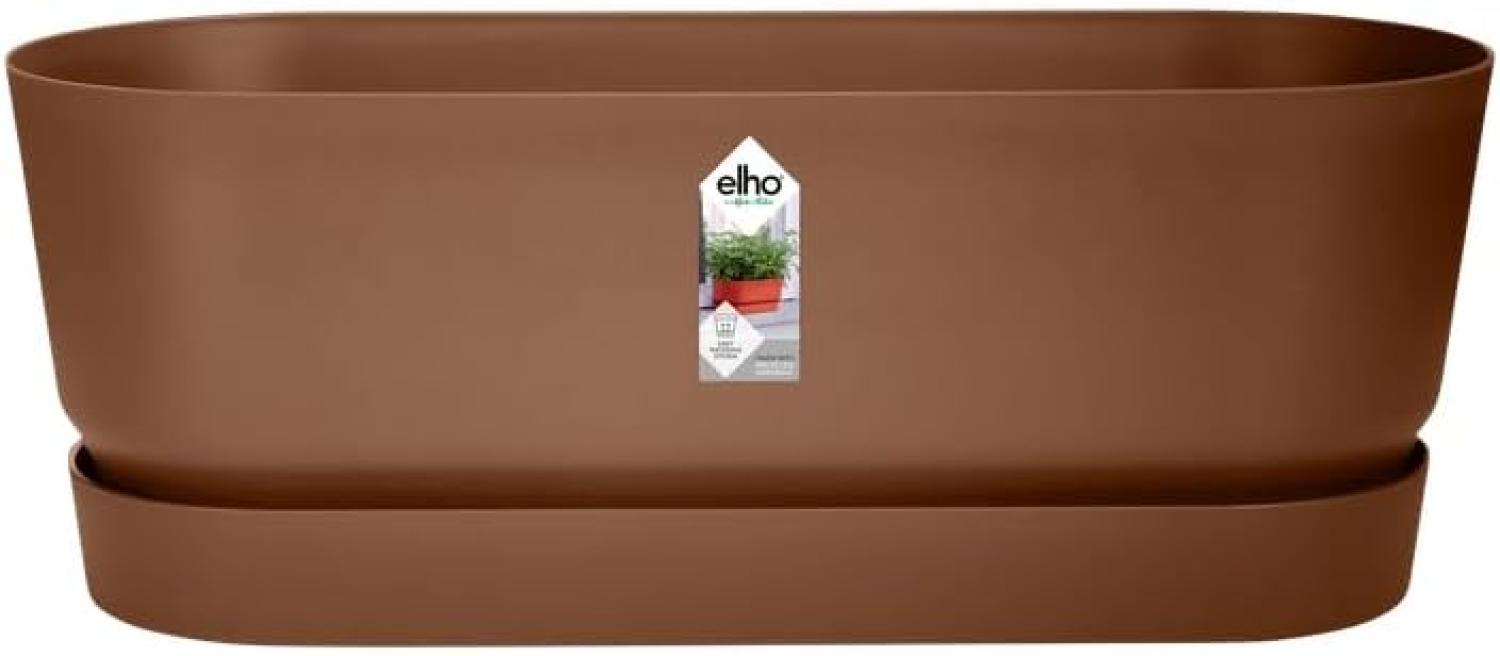 Elho Balkonkasten Greenville L50 cm braun Bild 1