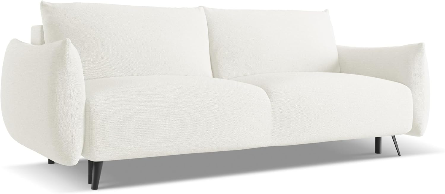 3-Sitzer Sofa mit Schlaffunktion Malie in Strukturstoff Bild 1