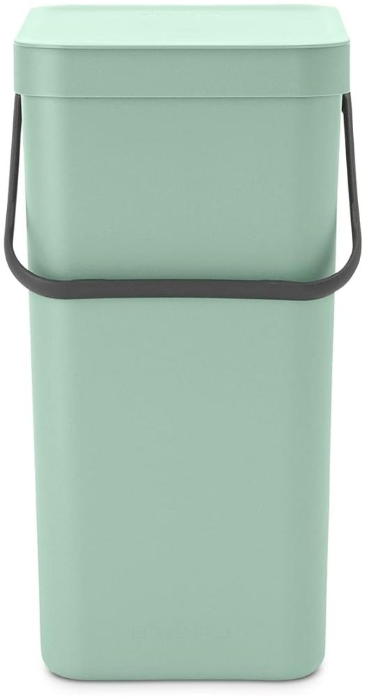 Brabantia 'Sort & Go' Abfallbehälter, Kunststoff, Jade Green, 16 Liter Bild 1