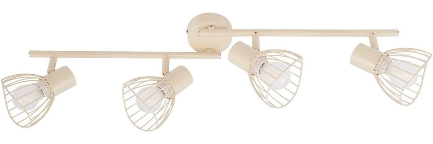 Lindby Deckenleuchten Piena, Metall, Creme IP20, 4 x 10 W LED Bild 1