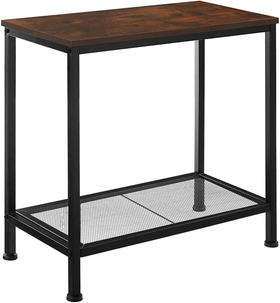 Beistelltisch Filton 60 x 30,5 x 60,5 cm - Industrial dunkelbraun Bild 1