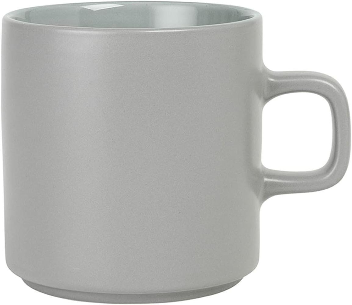 blomus Pilar Tasse, Mirage Grey, Keramik, H 9 cm, T 11. 5 cm, Ø 8. 5 cm, V 0. 25 l, 63724 Bild 1