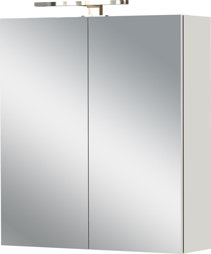 Germania Spiegelschrank GW-Arcena 1395-572, in Kaschmir, mit integrierter LED, 60 x 71 x 23 cm (BxHxT) Bild 1