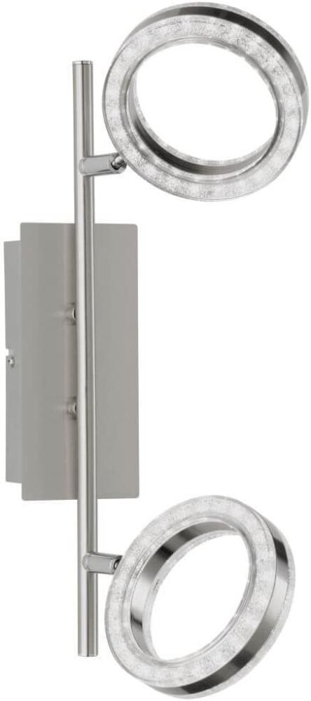 Wofi LED Deckenstrahler GEZA nickel matt 2 flg. Bild 1