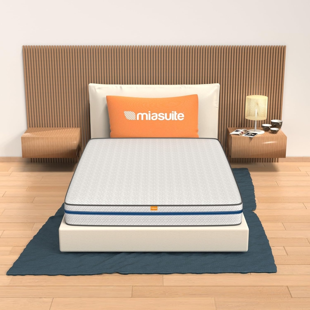 miasuite i sogni italiani Matratze 120x190 Höhe 15 cm - Memory Foam, Milbenhemmend, Hypoallergen | Simple Bild 1