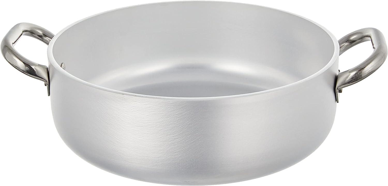 Töpfe Agnelli Casserole Zylindrische, Nieder, Radiant, Aluminium, Dicke 5 mm, Silber, 5,6 Liter Bild 1