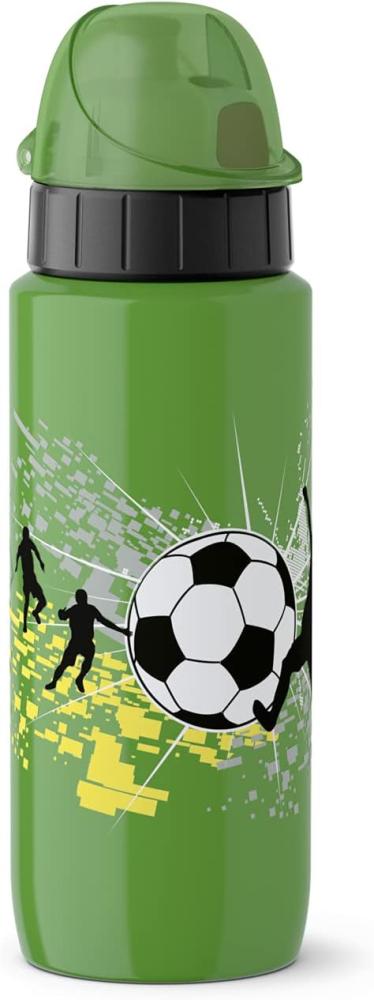 Emsa Light Steel Trinkflasche Fussball 0,6l 518366 Bild 1