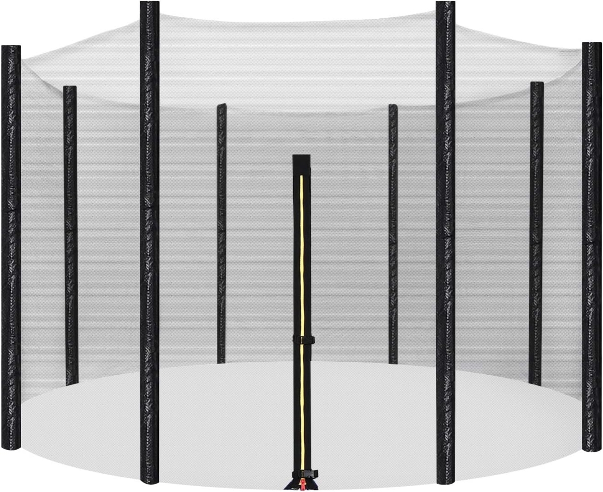 Songmics Sicherheitsnetz für Trampolin, für 8 Stangen, Ø305cm Bild 1