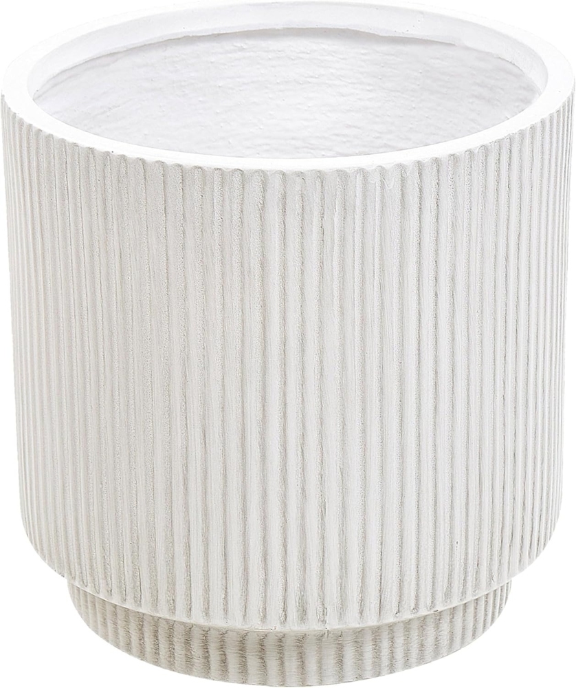 Blumenkübel DARIA 30 cm Cremeweiß Bild 1