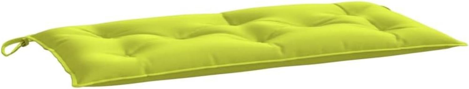 vidaXL Gartenbank-Auflage Hellgrün 100x50x7 cm Oxford-Gewebe 361575 Bild 1